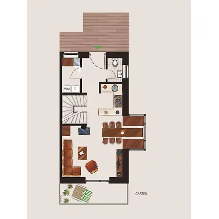 Holiday home Duenenhuus West Modern Retreat